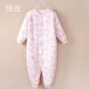 Babyiesies mùa thu và mùa đông 2 bông nhồi bông 4 trẻ em đồ ngủ liền nhau mùa đông 1-3 tuổi nam dày cô gái ấm 5 bodysuit bé trai 0-24 tháng