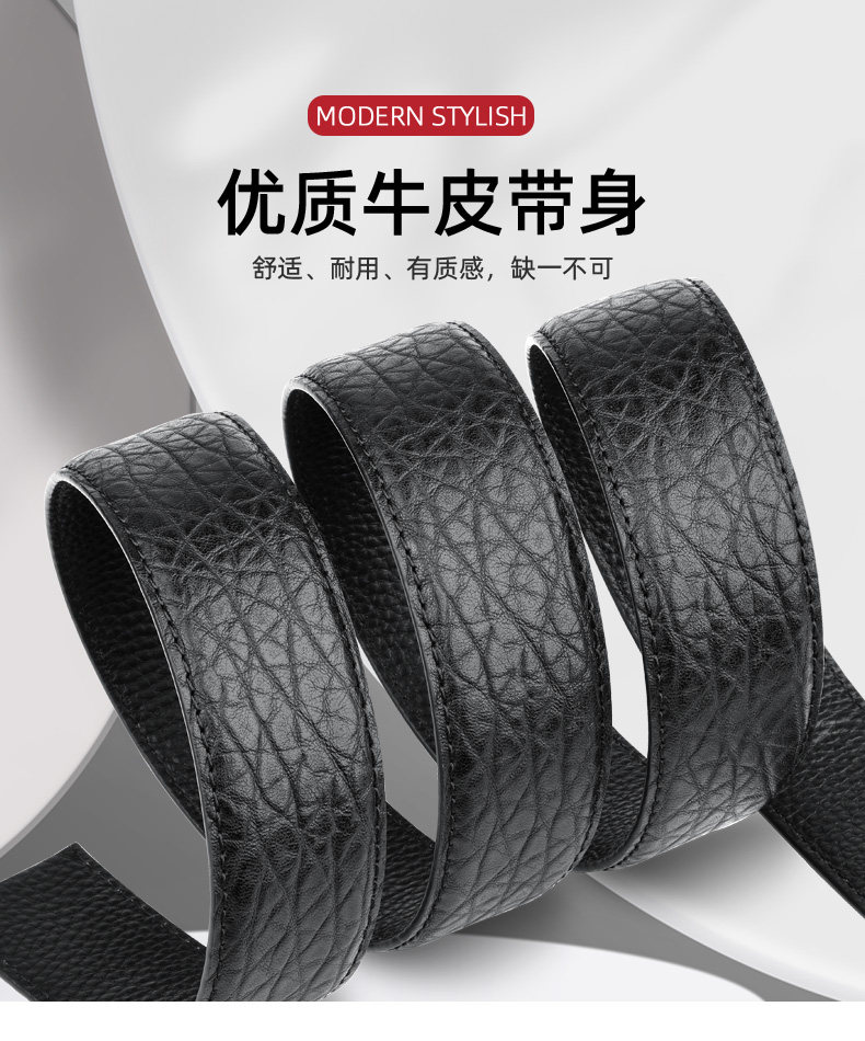 Мужской ремень, кожаный комбинезон, крокодил, из натуральной кожи, воловья кожа 