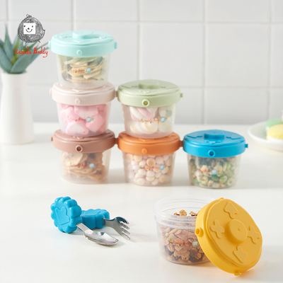 【三个装】宝宝辅食便携保鲜盒