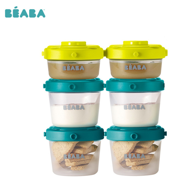 法国BEABA辅食盒便携儿童保鲜盒