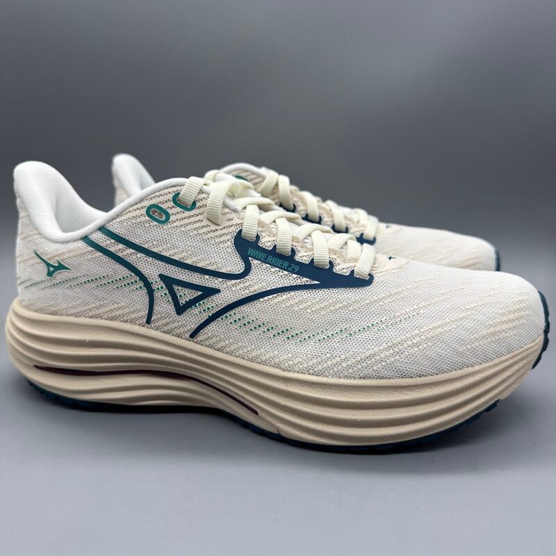 Mizuno Men's and Women's Thick-Soled Cushioning Breathable Running Shoes Sports Shoes Wave Rider 29 Original 998 Mizuno Men's and Women's Thick-Soled Cushioning Breathable Running Shoes Sports Shoes Wave Rider 29 Original 998