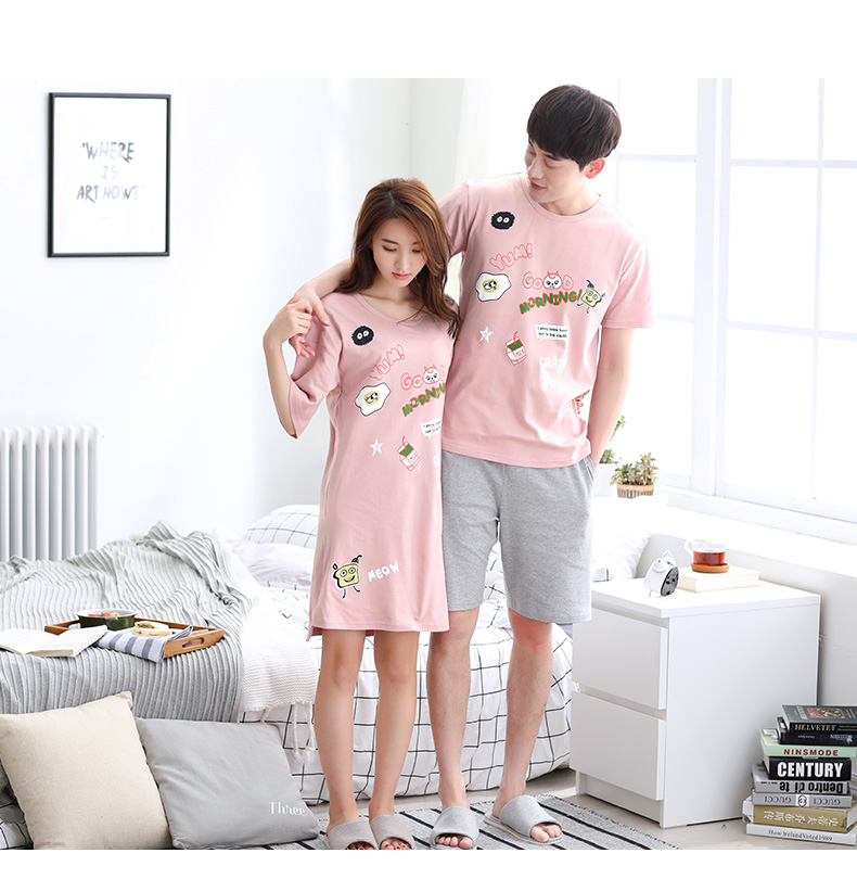 Pyjama mixte en Coton à manche courte - Ref 3006025 Image 16