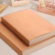 库存3w！A4牛皮笔记本本子 256页