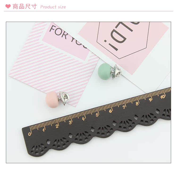 Thời trang Hàn Quốc stud ngọc trai khóa chống ánh sáng cổ áo nút khăn choàng kim kim DIY khăn quàng cổ pin pin trâm cài pin nữ ghim cài áo vest nữ
