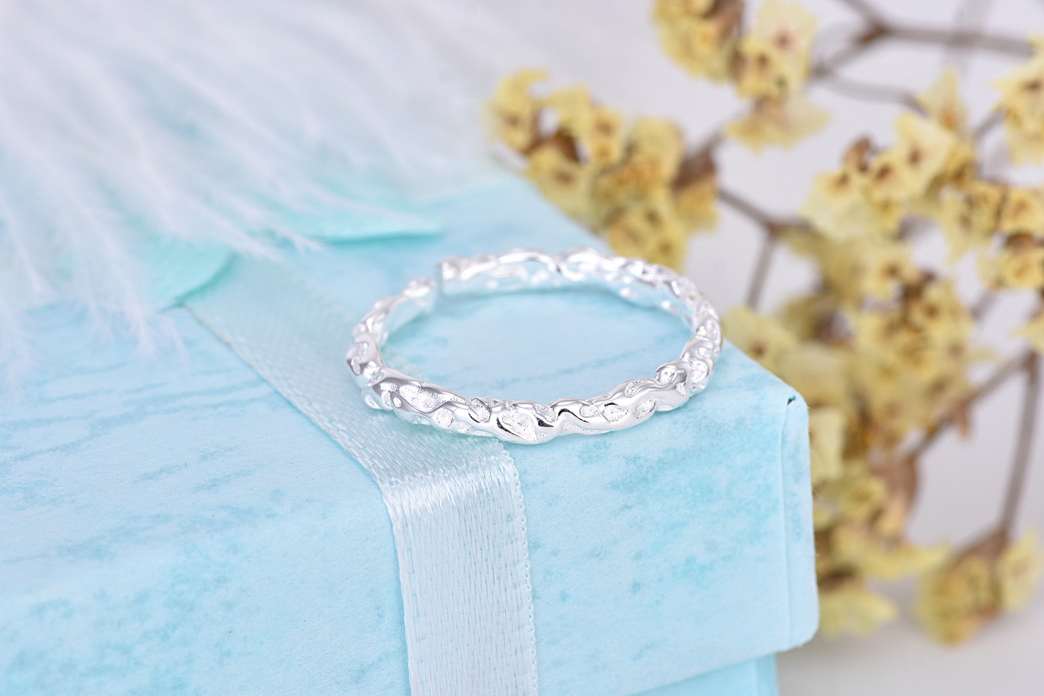 S925 sterling bạc nhẫn nữ net đỏ thời trang mở chỉ số nhẫn Nhật Bản và Hàn Quốc nhịp đập nhỏ ngón tay nhẫn nhẫn sinh viên trang sức nhẫn vàng nữ 18k