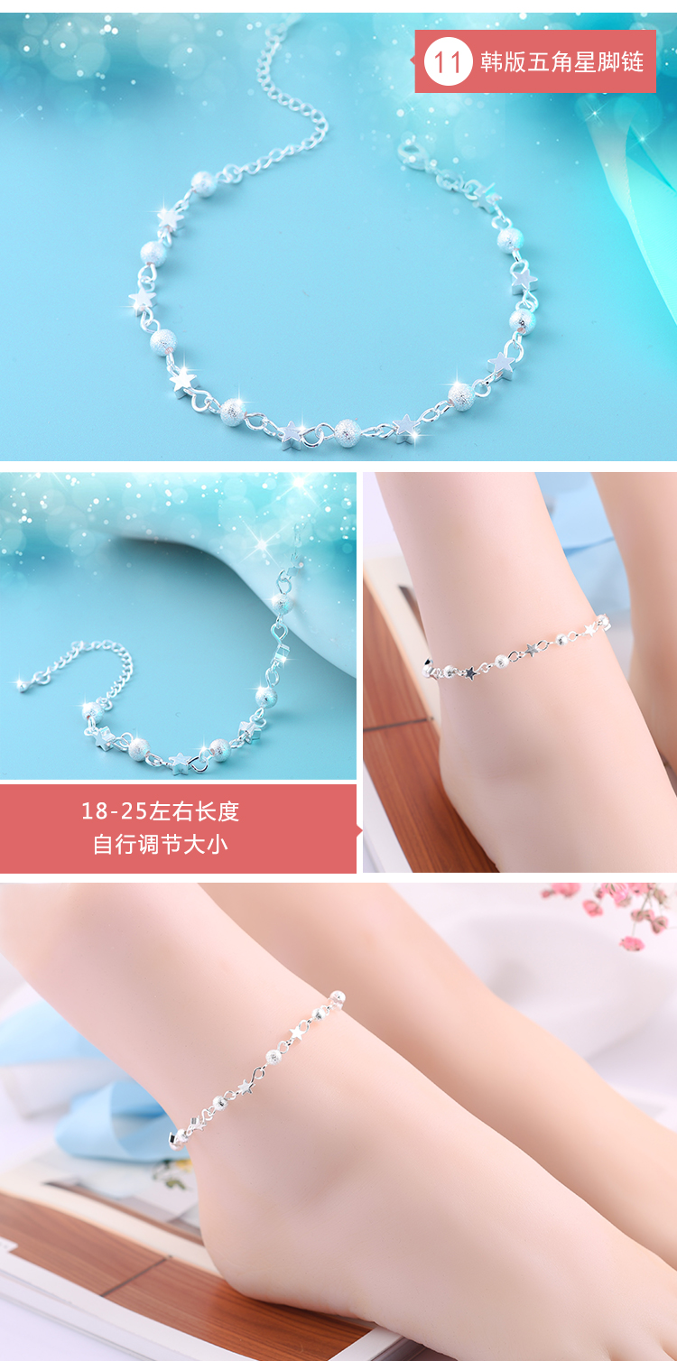 Chaine de cheville Femme OTHER   en Argenterie - Ref 3102140 Image 19