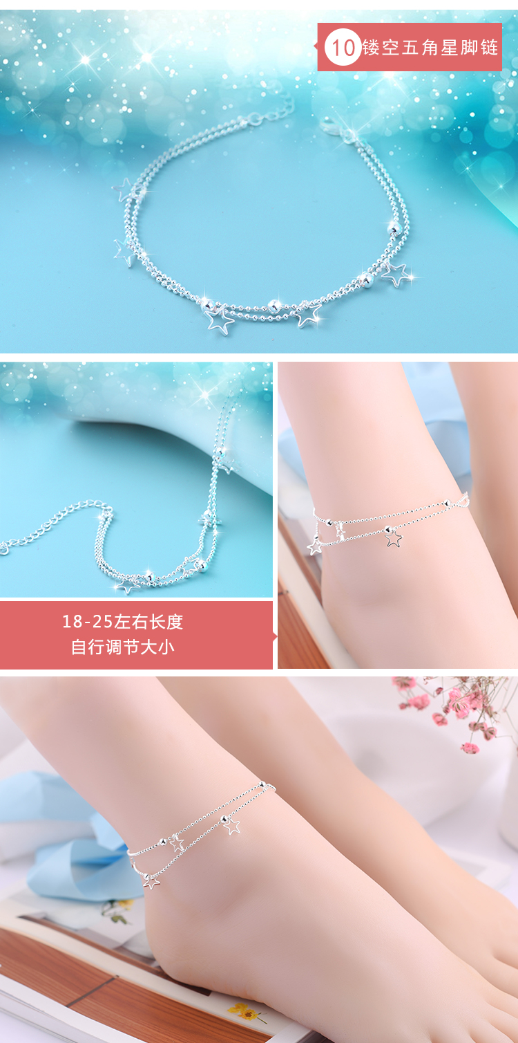Chaine de cheville Femme OTHER   en Argenterie - Ref 3102140 Image 18