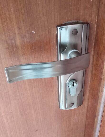 Old fashioned iron panel door lock indoor steel wood door lock small 50 door door lock lock bedroom door lock