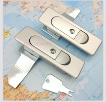 AB509-1 electric box door lock switch communication fire cabinet door lock industrial flat lock matte left and right bounce lock