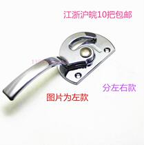 Industrial oven mechanical equipment airtight door pressing handle zinc alloy cold storage freezer pressing-type rotary handle