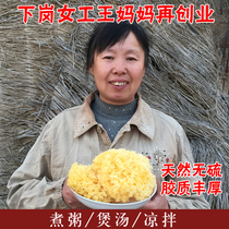 Dry goods white fungus snow ear Gutian Tremella non-sulfur smoked fresh Tremella lotus soup 100g