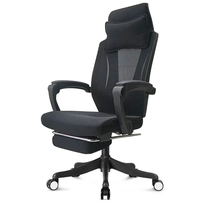 Modern office chair can lie on the boss chair mesh lifting swivel chair bar chair conference chair lunch break seat office furniture