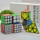 Qiyi 2345+Five Magic+Pyramid+косой модель черной наклейки