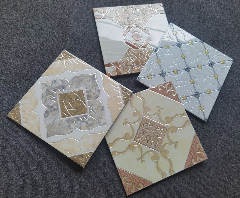 300 Crystal Surface Tiles Are Suitable for Kitchen, Balcony, and Bathroom Walls and Floors, with Concave and Convex Grooves for Anti-Slip Tiles