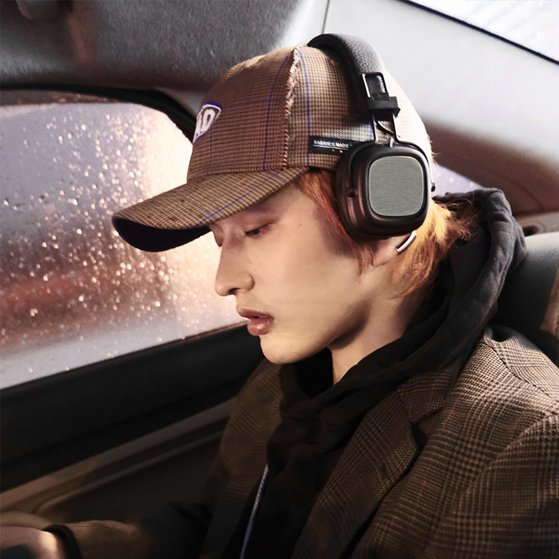 Bluetooth headset head-mounted wireless suitable for Apple Huawei OPPO millet vivo net red retro tide game headset