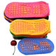 Summer ບາງໆຝ້າຍບໍລິສຸດ socks ຊັ້ນຂອງຜູ້ຊາຍແລະແມ່ຍິງໃນລົ່ມ indoor ພໍ່ແມ່-ເດັກນ້ອຍ ຖົງຕີນການສຶກສາເບື້ອງຕົ້ນກິລາ Yoga ເດັກນ້ອຍ trampoline socks