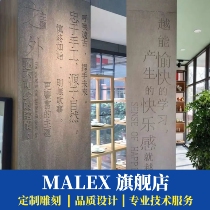 Cement board Imported Meiyan board Carved wood wire clear water concrete Industrial wind interior and exterior wall decorative board background wall board