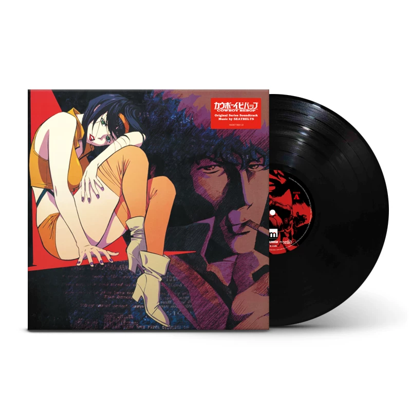 Подлинный Star Cowboy Cowboy Bebop анимация оригинальные вокальные данные 2LP виниловые пластинки 12 дюймов голоса