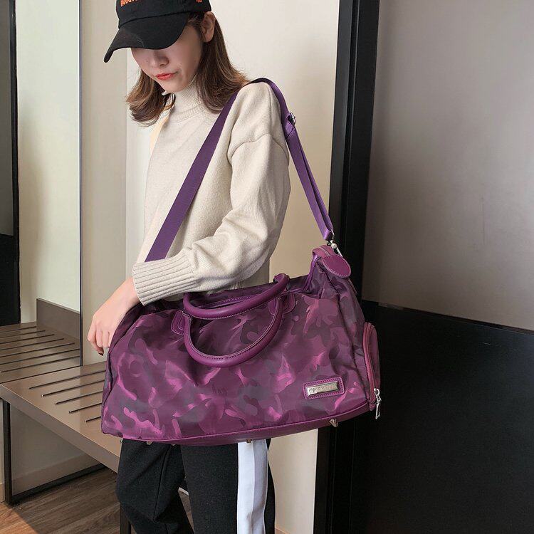 Korean version luggage bag women's hand-held short-distance travel bag large-capacity travel bag shoulder bag men's business trip boarding bag trendy bag