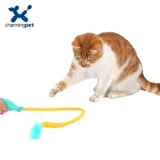 Qimin Cat Products Кот, игрушка, кошка, кролика, мышиный мышиный тиз дразнящий кот кошка, кошка дразнящие кошки перья