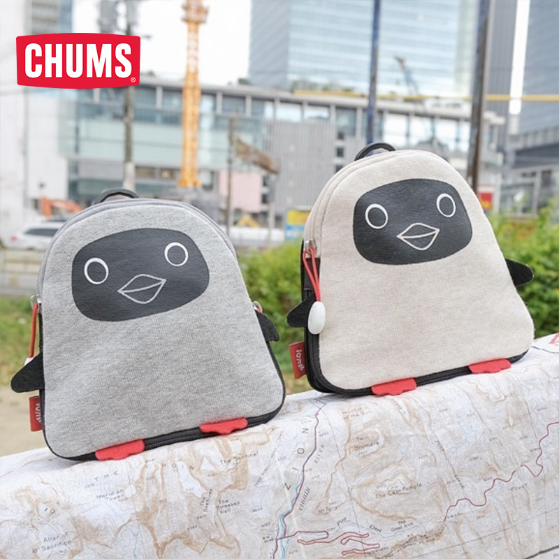 CHUMS in talks with Bird Day Tide Outdoor Cartoon Small Pendant Bag Zero Wallet Containing bag CH60-3021