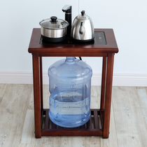 Tea cabinet shelf Simple living room Soliwood tea tablet Fuji Xinxin Chinese office burning cabinet household edge cabinet