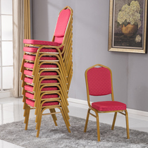 Hanfeng Boya Aluminum Alloy High-end Dining Chair Hotel Banquet Chair Conference Training Activities Special Folding General Chair