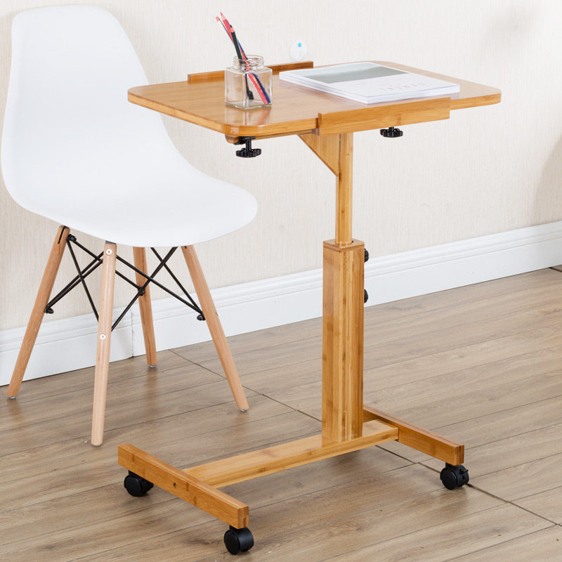 Removable lifting simple notebook computer table bed upper table folding small table sloth table bedside table for home