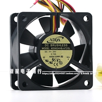 New ADDA AD0624HB-A72GL6025 24v 0 15A 6CM three-wire converter cooling fan