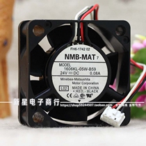 NMB 1606KL-05W-B59 4015 4CM 24V 08A 0 08A-wire quiet frequency inverter radiating fan