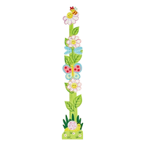 Tumuli themed childrens house growth cards toddlers height measuring ruler wooden painted subject fudge bags