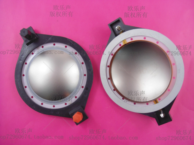 rcf N850 imported titanium film milk white film 74 46 flat aluminum tweeter voice coil 74 5 core imported aluminum flat coil