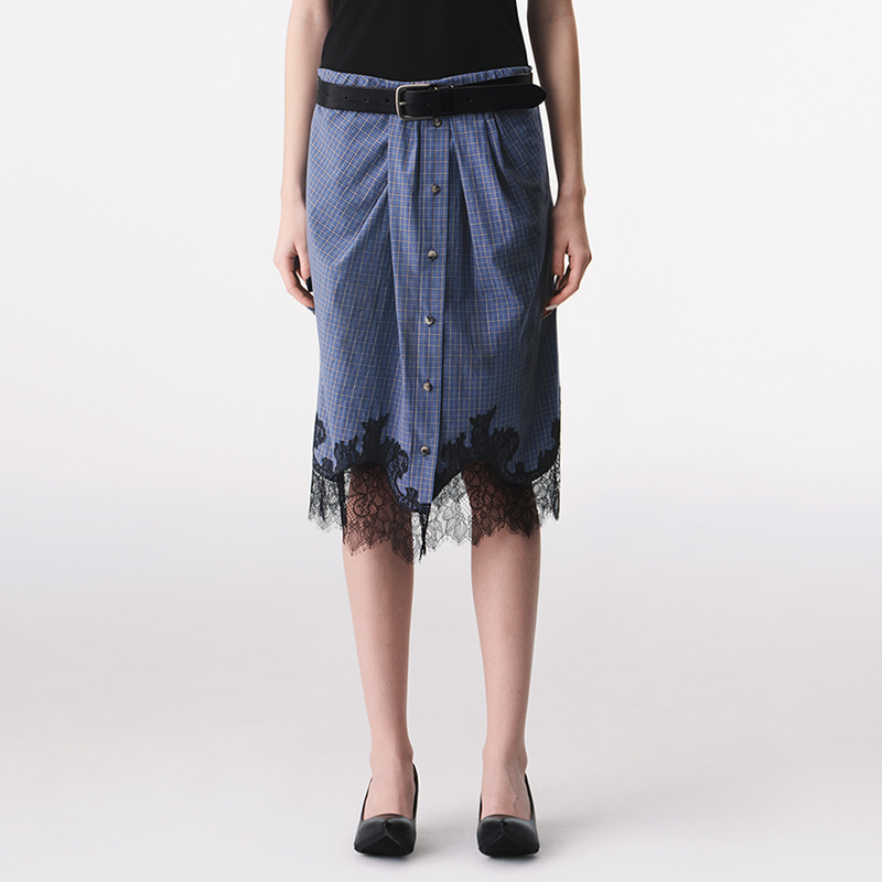 Trinite*Plaid Deconstructed Lace Skirt Plaid Deconstructed Lace Skirt Trinite*Plaid Deconstructed Lace Skirt Plaid Deconstructed Lace Skirt