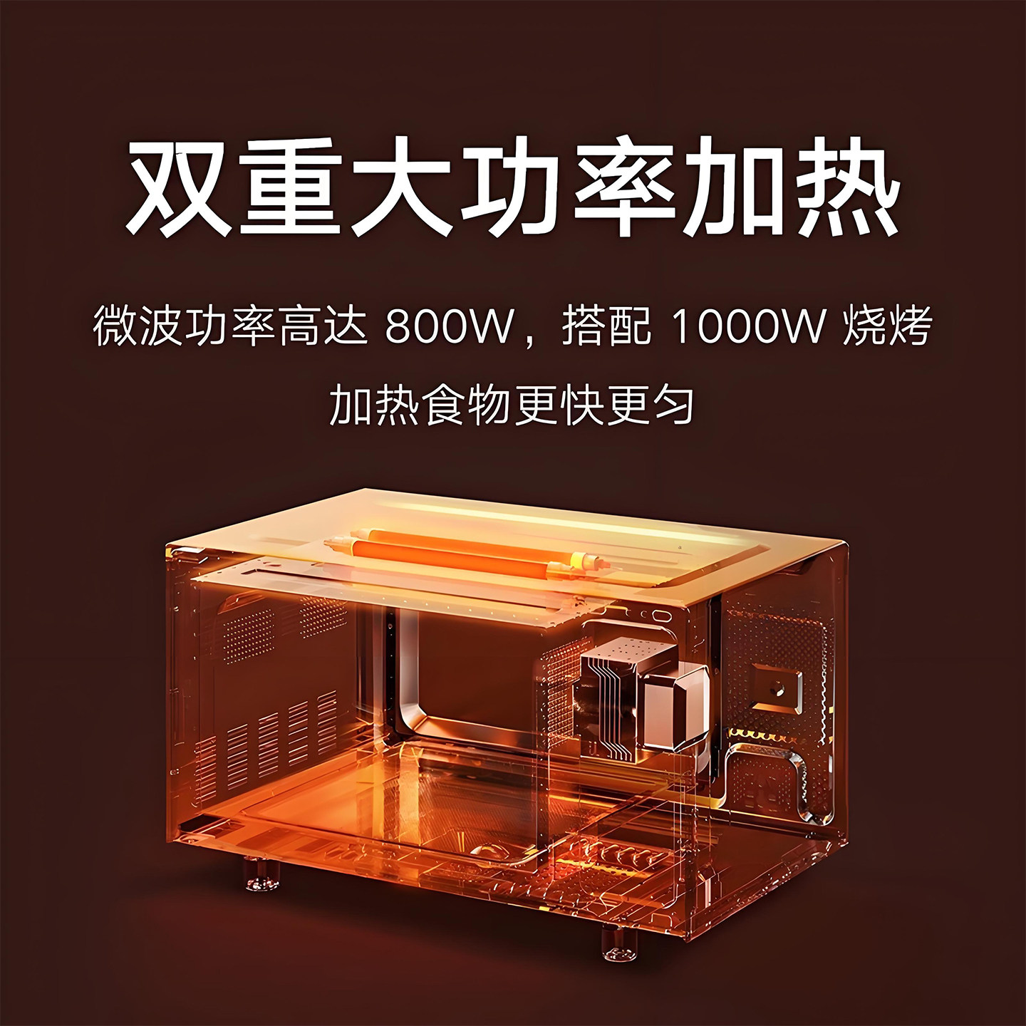 Xiaomi Mijia Smart Micro-Oven All-In-One Machine Flat Microwave Oven for Home Use, Fully Automatic for Heating Meals and Grilling, 23L