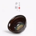 Kung Fu Tea Set Tea Cup Single Cup Gốm Cup Cup Master Cup Tianmu Glaze Jianye Oil Drop Tea 盏 Kiln Change Seven Cup