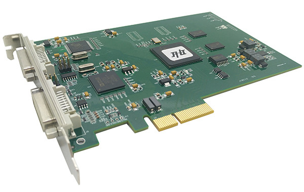 Jiaheng self-image card OK_VGA41A-4E high resolution VGA DVI HDMI image acquisition card
