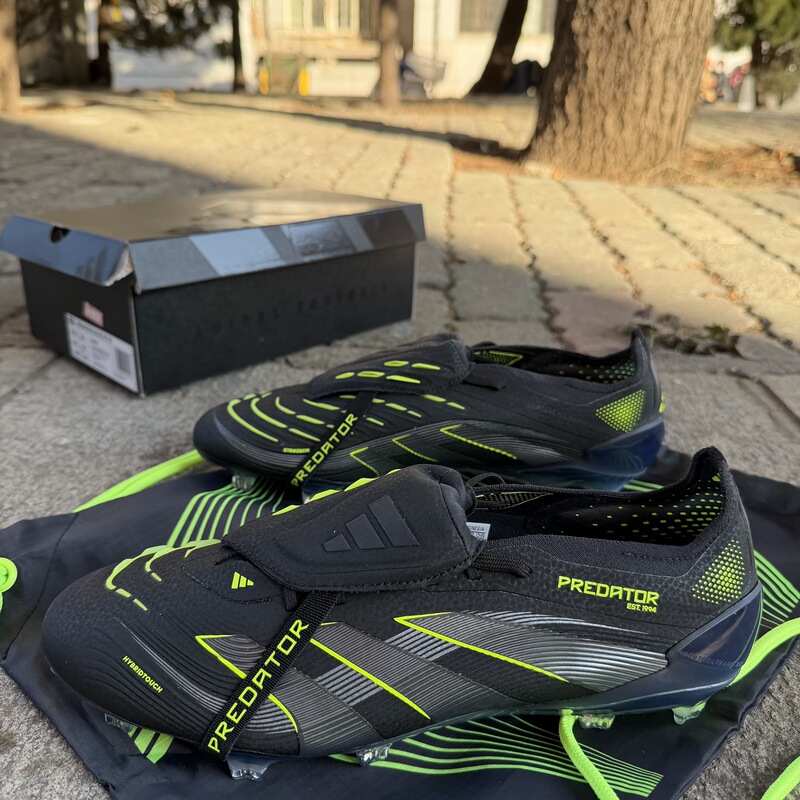 Adidas Predator Fg Long Spike Real Grass Football Boots Ji1096