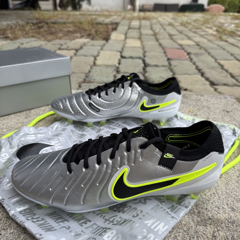 Luoshengmen Football Nike Legend 10 High-End Fg Long Spike Real Grass Adult Competition Football Shoes Dv4328-001