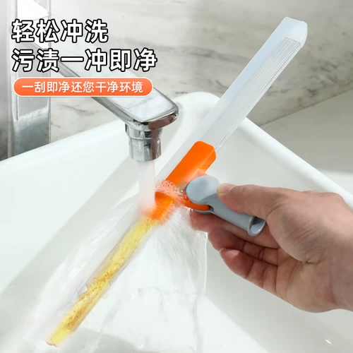 Волшебная швабра, бытовая швабра для унитаза, скребок, швабра для пола, большая бытовая силиконовая швабра двойного назначения, веник для подметания туалетной комнаты