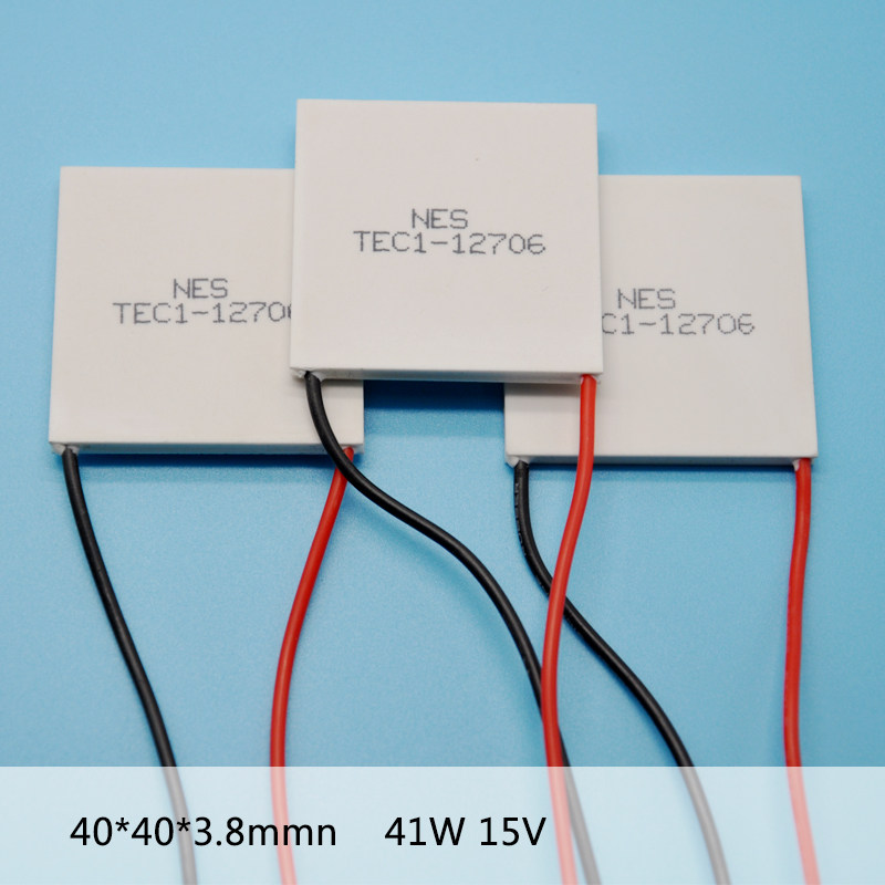 Semiconductor Refrigeration Sheet TEC1-12706 PCR Instrument Drinking Fountain RED WINE CABINET COSMETIC INSTRUMENT Dehumidifier