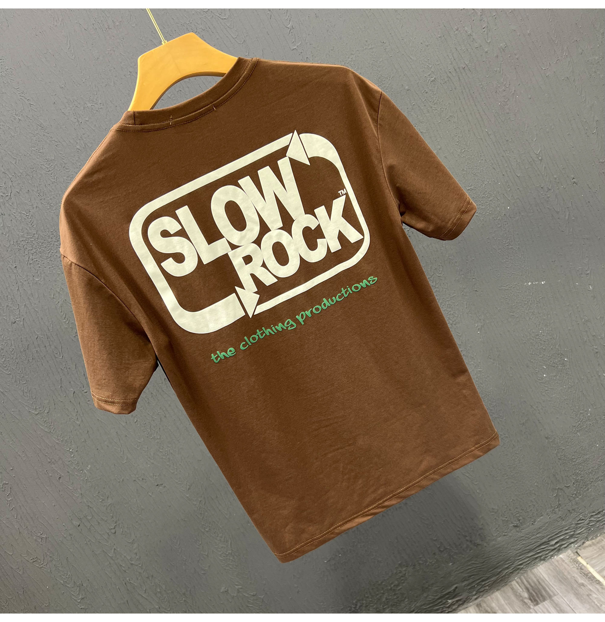 Summer pure cotton short for men's 2023 new letter print versatile casual half sleeved round neck T-shirt_voghion.com