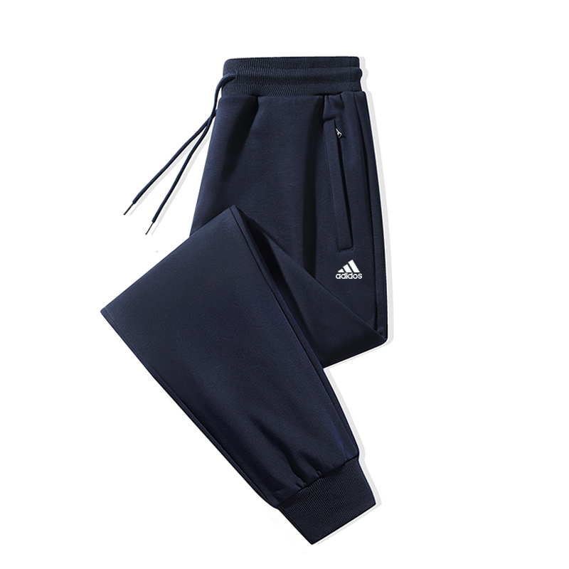 Outlet Men's Casual Pants, Loose Fit, Large Size, Jogger Sweatpants, Spring and Summer Trendy Brand, Pure Cotton, Thin Style, Sports Men's Wear