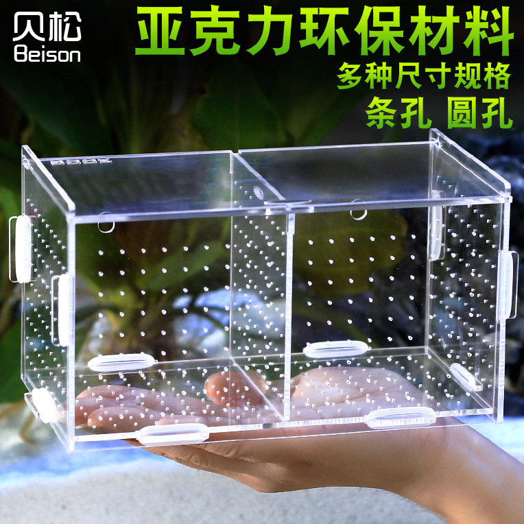 Besson breeding box Acrylic isolation box Fry sea tank isolation box board custom young incubator fish tank isolation box