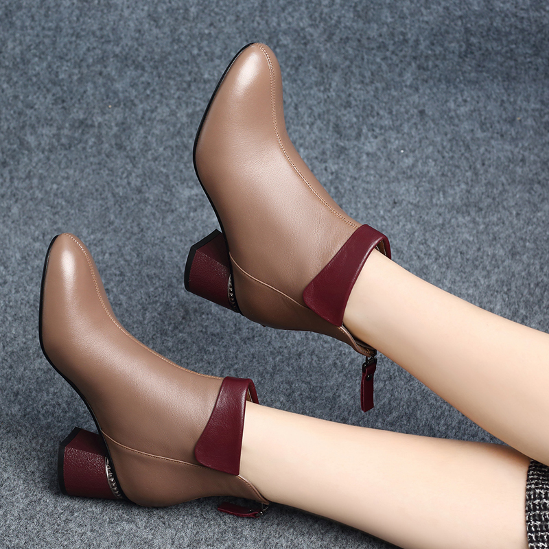 Bottes mi-saison femme      - Ref 3251332 Image 3