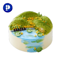 Paiyuefang Yunwu Tea Micro Landscape Longjing Matcha Birthday Cake Cream Mens City Delivery Beijing and Shanghai