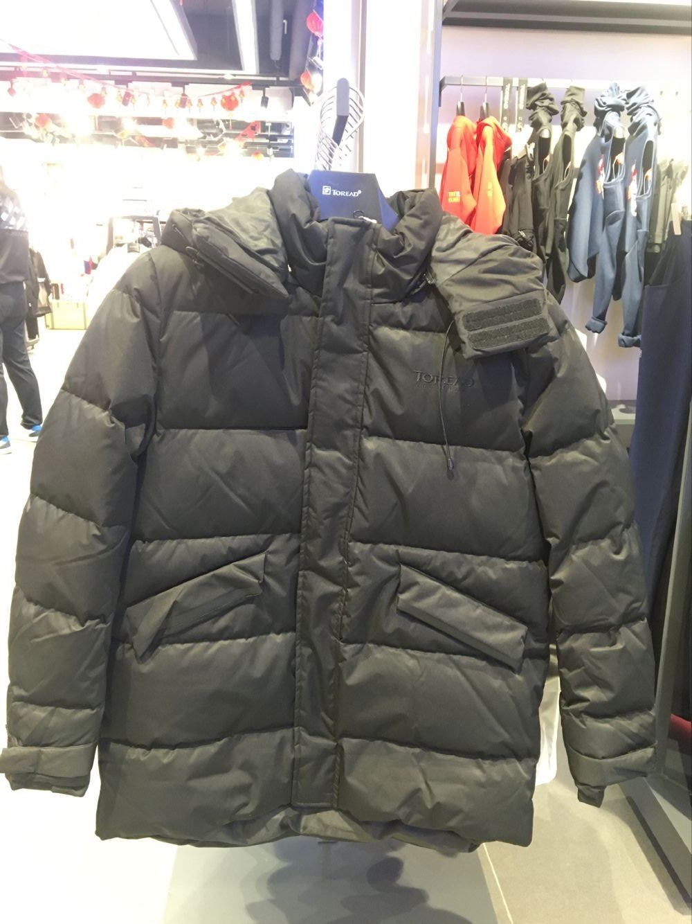 Pathfinder down jacket men's 19 autumn winter outdoor waterproof thickened warm even hat down jacket TADH91769