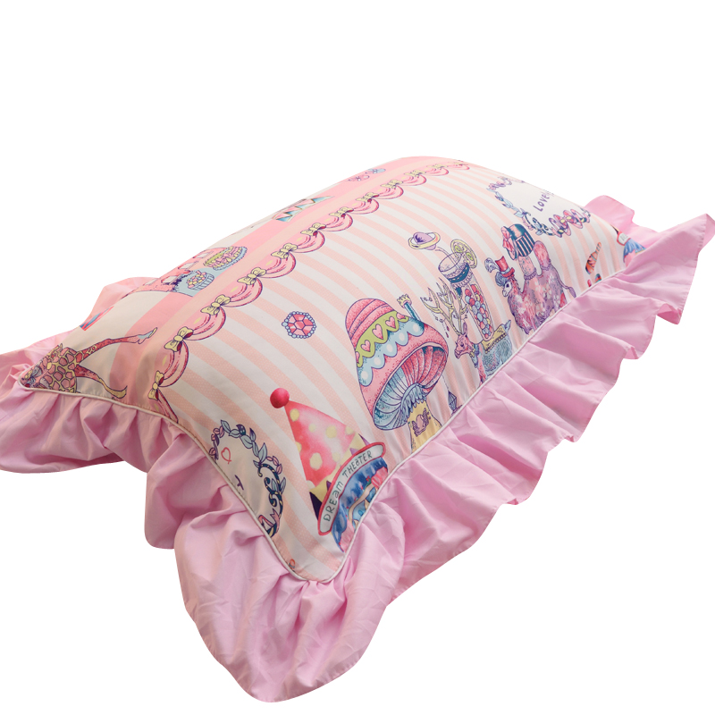 Ins công chúa gió bông mềm em gái xiếc gối bông cô gái trái tim mơ ước gối đơn gối sofa