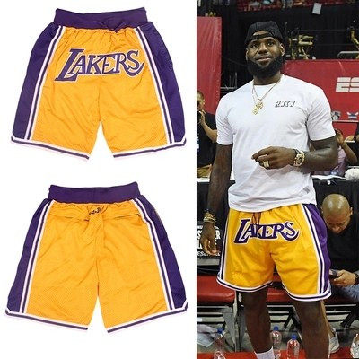 lakers basketball pants