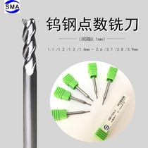 60 degree spot aluminium with tungsten steel points milling cutter 1 1 1 1 2 1 3mm- 3 7 3 8 3 9mm Non-punctuated spot