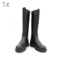 Childrens equestrian boots high-quality microfiber leather soft and comfortable rubber outsole non-slip wear-resistant alternative to equestrian boots leggings